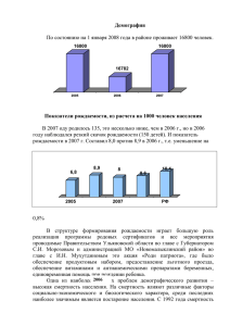 Демография - Новомалыклинский район Ульяновской области