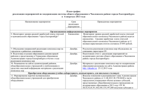 Выполнение КПМО за 4 квартал - Администрация Чкаловского