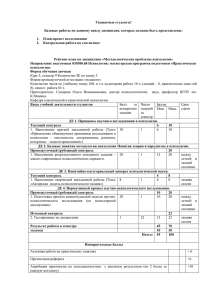 Рейтинг и задания МПЗ-13 - Суворова Ольга Вениаминовна