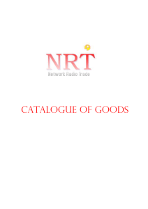 catalogue of goods