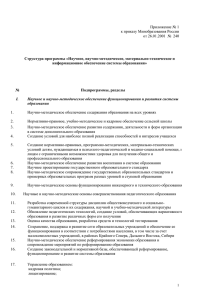 Приложение 1 - Учебно-методическое объединение вузов России