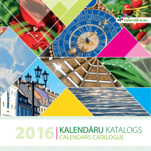catalogue 2016 produkcijas katalogs 2016 каталог