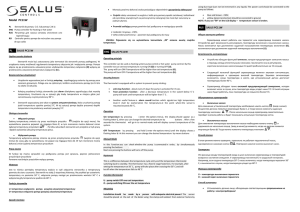 Model PC11W - Salus Controls