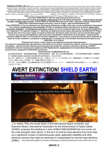 multilingual- Earth SHIELDING to REPEL deadly space electricity