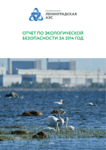 отчет по экологической безопасности за 2014 год