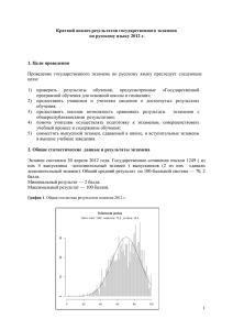 Государственный экзамен по русскому языку