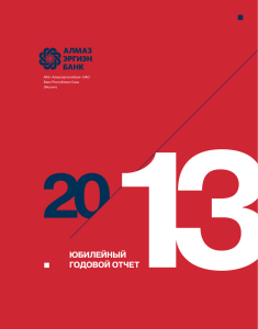 Публичный годовой отчет 2013 год