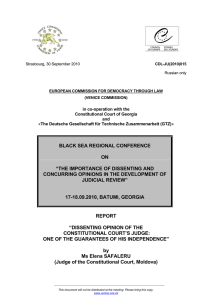 BLACK SEA REGIONAL CONFERENCE ON “THE IMPORTANCE