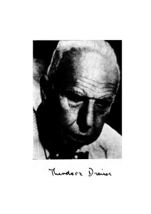 теодор драйзер (1871—1945)