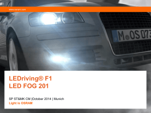 LEDriving® F1 LED FOG 201
