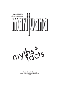Марихуана: мифы и факты
