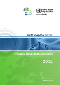 HIV/AIDS surveillance in Europe - European Centre for Disease