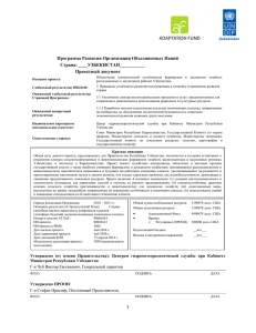Project Document Template