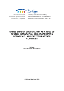 cross-border cooperation as a tool of spatial
