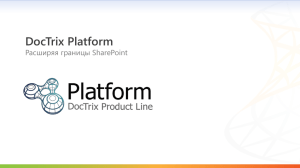 Обзорная презентация DocTrix Platform