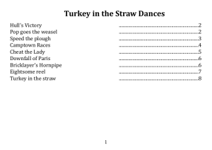 Turkey in the Straw Dances