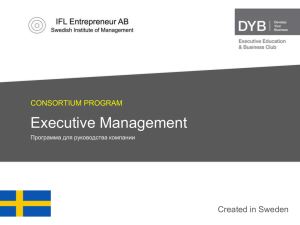 Executive Management - Develop Your Business