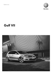 Golf VII - Официальный дилер Volkswagen