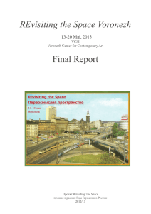 REvisiting the Space Voronezh Final Report