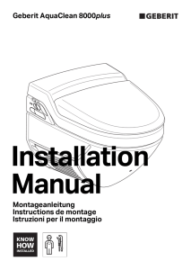 Installation Manual plus Montageanleitung