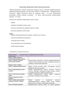 Аннотация рабочей программы по специальности 43.02.02