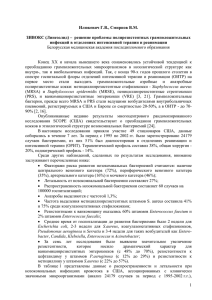 ЗИВОКС (Линезолид) - Белорусская медицинская академия