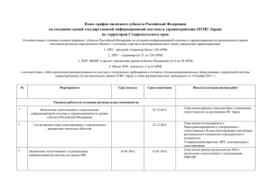План–график пилотного субъекта Российской Федерации