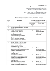 Приложение № 4 - Совета городского округа город Уфа