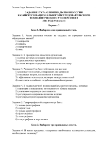 9 класс Вариант №2 - Казанский национальный