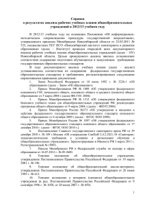 Отчет - Новосибирский Институт Мониторинга и Развития