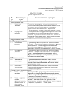 Приложение 3 к местным нормативам градостроительного проектирования ЗАТО Северск