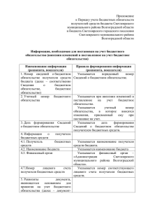 Приложение № 1 - Светлоярский муниципальный район