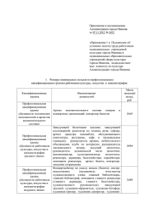 Приложение к постановлению Администрации города Иванова от 07.11.2012 № 2432