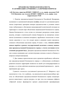 А.И. Костяев, Г.Н. Никонова. Тезисы доклада на Гайдаровском
