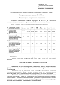 Приложение №2 - Администрация города Иванова