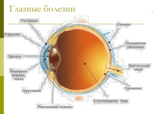 Глазные болезни