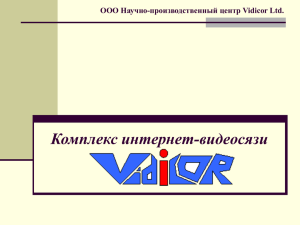 VidicoR_Presentation-2006