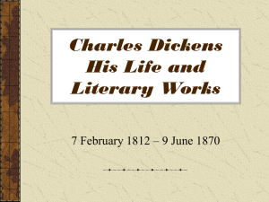 Charles Dickens His Life and Literary Works
