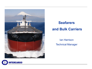 Seafarers and Bulk Carriers