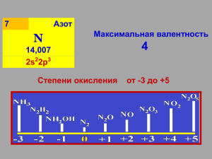 ppt Азот-25 слайдов Размер: 15325 кБ