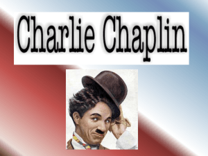Чарли Чаплин (презентация)