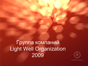 Light Well Organization