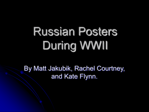 Russian Posters During WWII