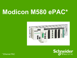 Modicon M580 – первый в мире контроллер Schneider Electric