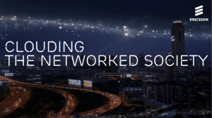 Clouding The Networked Society