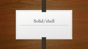 Solid/shell