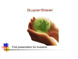 SuperSteel nano-technology product, and