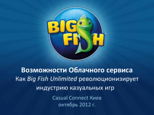 Big Fish Unlimited