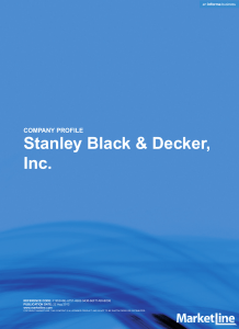 Исследование свот Stanley Black & Decke