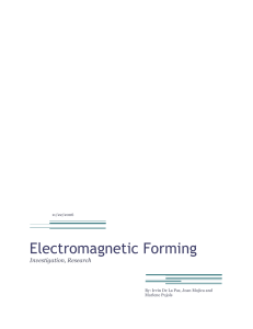 Electromagnetic Forming